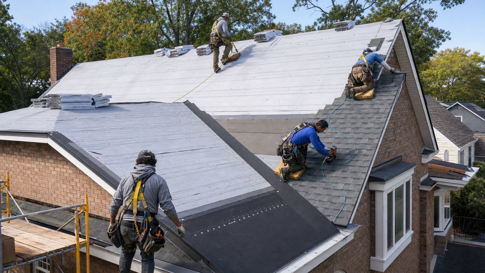 Roofing Contractors planning and construction details for Bayside Queens properties